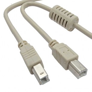 USB-B M USB-B M 3m F компьютерные шнуры