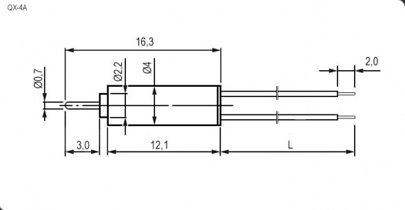 QX- 4A 1.3V электродвигатели dc RUICHI даташит схема