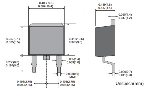 MURS1660C диод ультрабыстродействующий MIC даташит схема