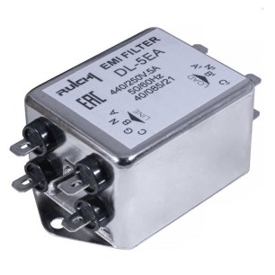 DL-5EA 5A. 440/250V трехфазный сетевые фильтры фото 2 схема