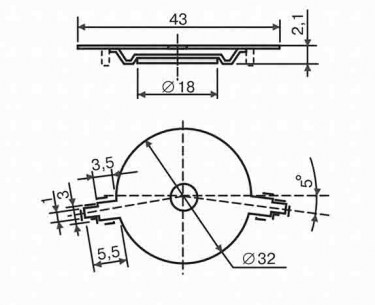 ЗП-3 пьезоизлучатели  даташит схема