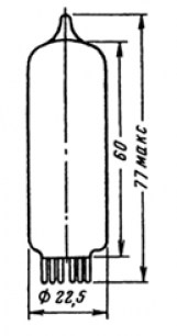 6Ф3П радиолампы  даташит схема