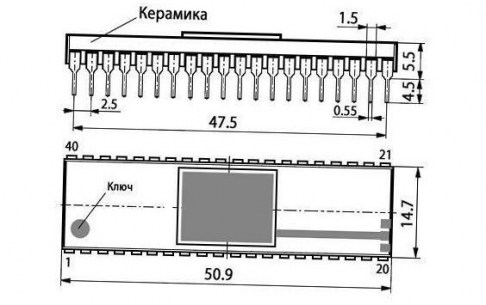 1108ПВ2 микросхема  даташит схема