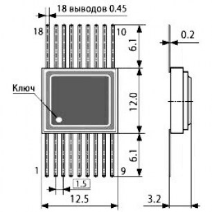 590КН12 микросхема  даташит схема