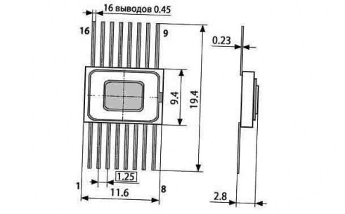 564РУ2В (200*г) микросхема  даташит схема