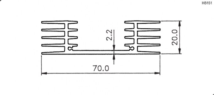 Охладители HS151-30 RUICHI даташит схема