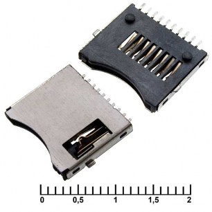 micro-SD SMD 10pin switch M держатели sim и карт памяти