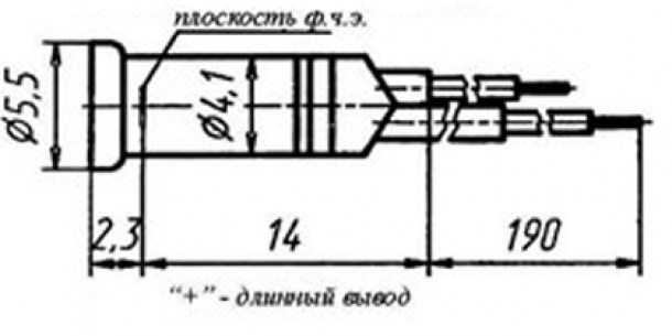 ФД-10К гр.А фотодиод  даташит схема