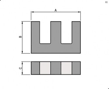 EE65/32/27 PC40 ферриты RUICHI даташит схема