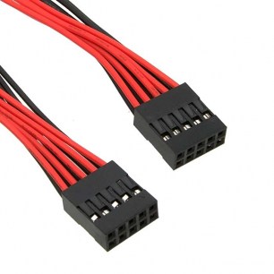 BLD 2x05 *2 AWG26 0.3m межплатные кабели питания