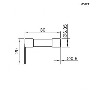 H630PT 2A предохранители RUICHI даташит схема