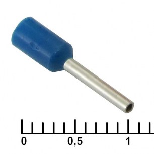 DN00508 blue (1x8mm) наконечники на кабель