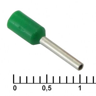 DN00508 green (1x8mm) наконечники на кабель