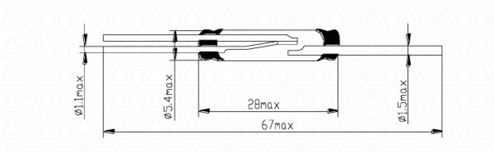 МКС-27103 гр.Б геркон РЗМКП даташит схема