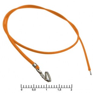 HU 2,54 mm AWG26 0,3m orange разъемы питания низковольтные