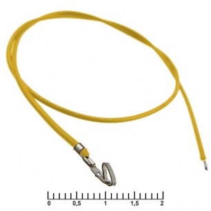 HU 2,54 mm AWG26 0,3m yellow разъемы питания низковольтные