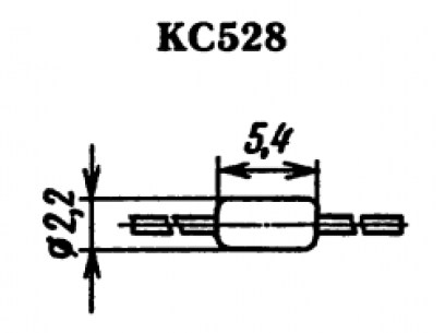 КС528А диод стабилитрон  даташит схема