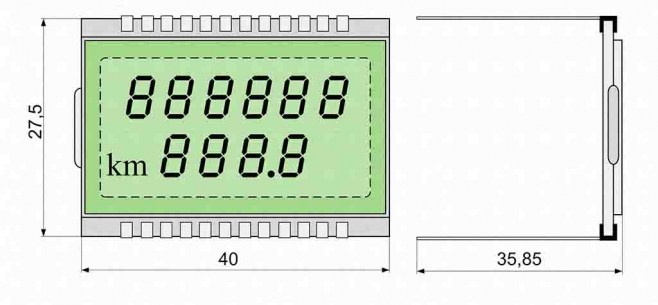 Цифровые индикаторы ИЖЦ5-10/7Ф (200*г)  даташит схема