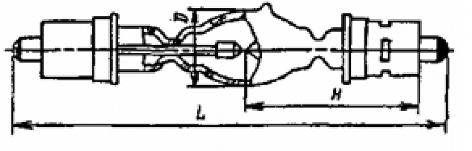 ДКСЭЛ-500-6 лампы ртутные дуговые  даташит схема