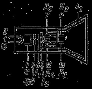 10ЛО2И электронно-лучевые трубки  даташит схема