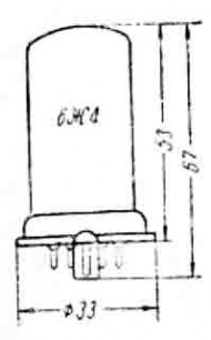 6Ж4 радиолампы  даташит схема