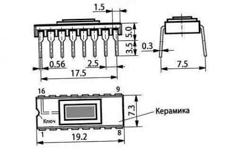 565РУ3Б микросхема  даташит схема