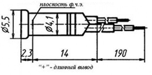 ФД-23К фотодиод  даташит схема