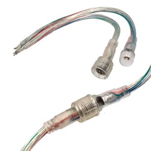 F/M 22AWG*4pins L170mm IP65 герметичные разъемы