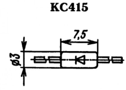 КС415А диод стабилитрон  даташит схема