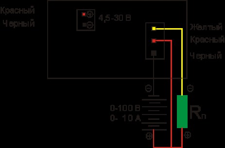 0-100V 0-10A Red цифровые постоянного тока RUICHI даташит схема