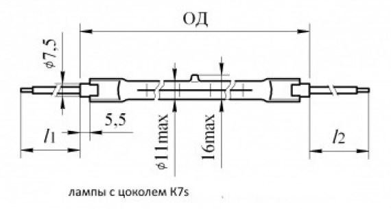 Лампы галогеновые КГТ230-1800 (200*г)  даташит схема