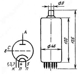 ГП5 радиолампы  даташит схема