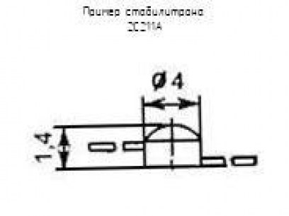 2С211А диод стабилитрон  даташит схема