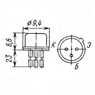 КТ8167В (НИКЕЛЬ) транзистор  даташит схема