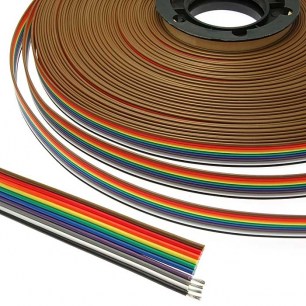 RC-10 Color 22AWG Cu pitch 1.7 mm шлейф
