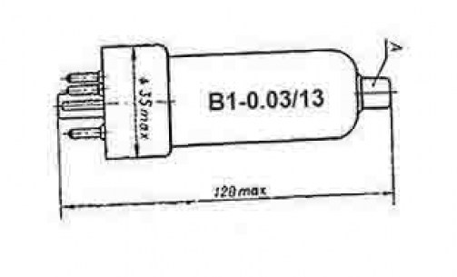 В1-0.03/13 кенотроны  даташит схема