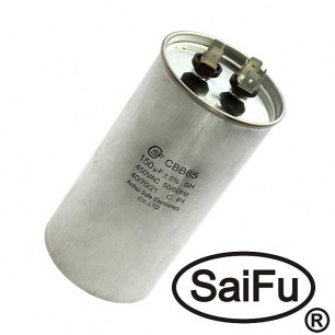 CBB65 150uF 450V (SAIFU) конденсатор пусковой